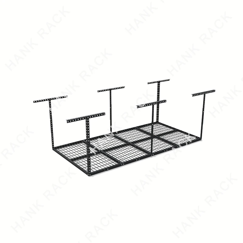 Ningbo China Factory Direct Boltless Rivet Shelving Display Storage Overhead Racking Garage Ceiling Storage Rack