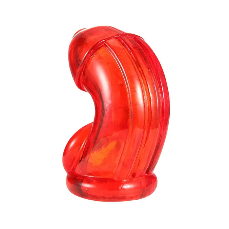 High Quality Penis Sleeve for Mens Soft Adult Sex Toys Penis Chastity Stretchy Delay Lock Cage Scrotum Ring Glans Rings for Men