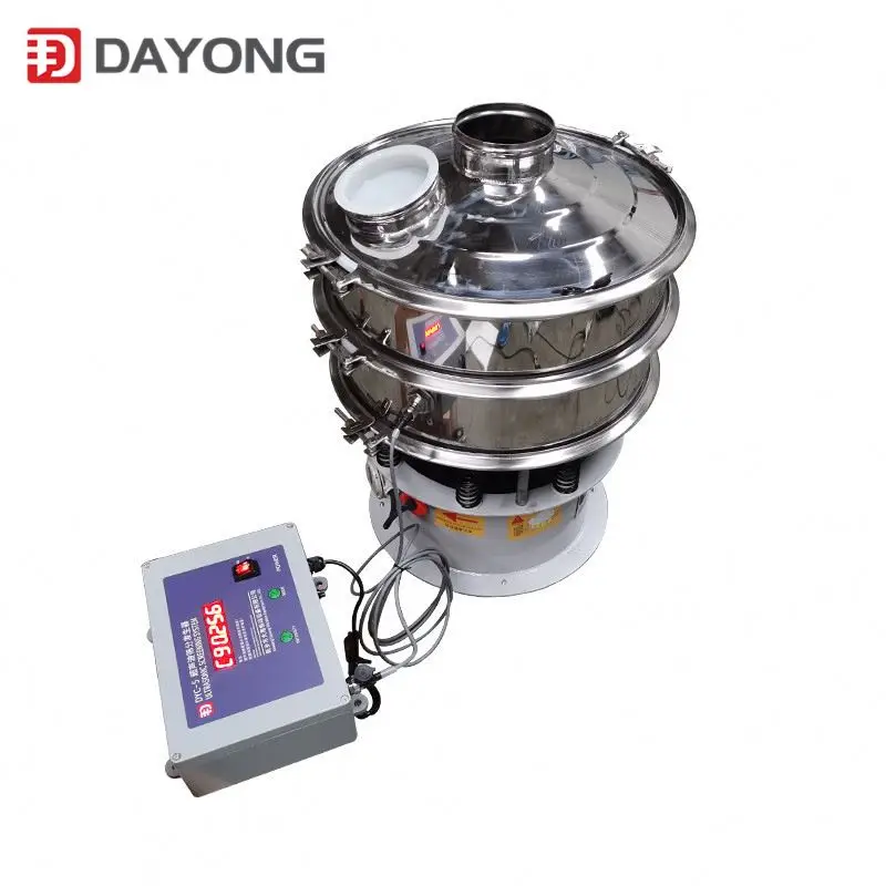 High Efficiency Sieving Machine Stainless Steel Vibrating Screen Sieving Waste Oil/Waste Ash