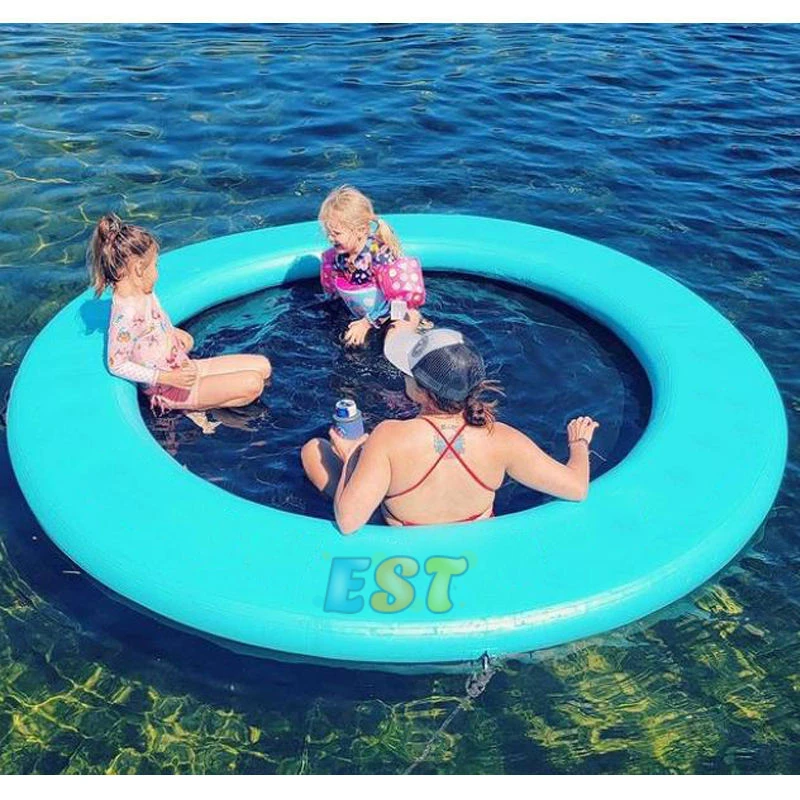 Great Weekend Inflatable Air Bed Pool Floats Mattress Water Floating Hammock Marine Air Sun Pad