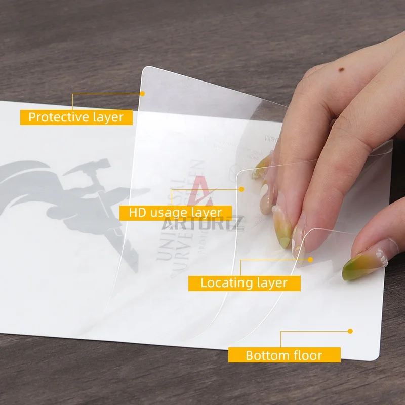 Supplies Wholesale 120*180mm Good Quality Tpu Hydrogel Material Screen Protector Hd Cutting Film Sheet