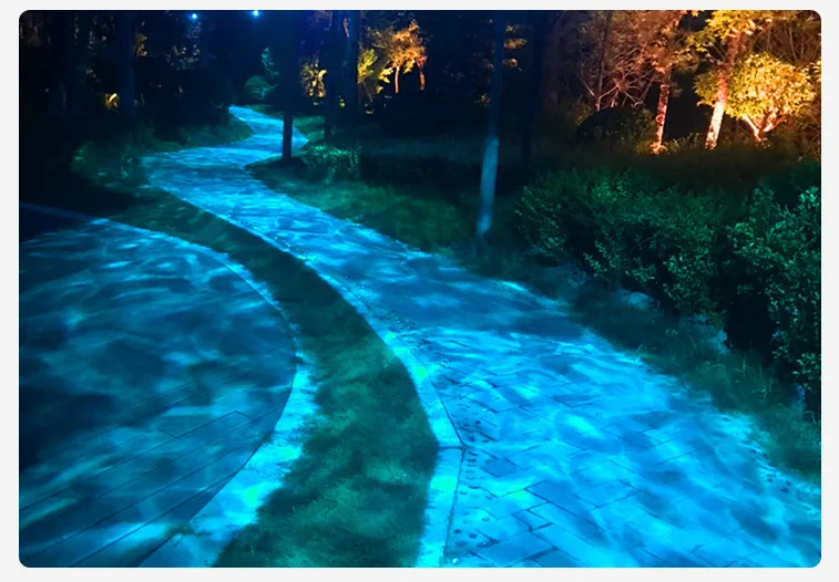 Christmas Outdoor 200w 300watt LED Logo Gobo Ocean Water Wave Ripple Light Gobo Projector light