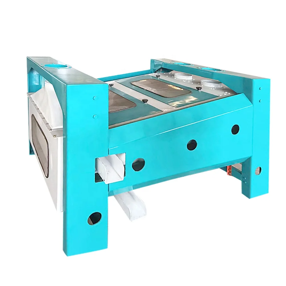 High throughput capacity machine for grain mills rotary grading sieve paddy rotation cleaner TQLM series