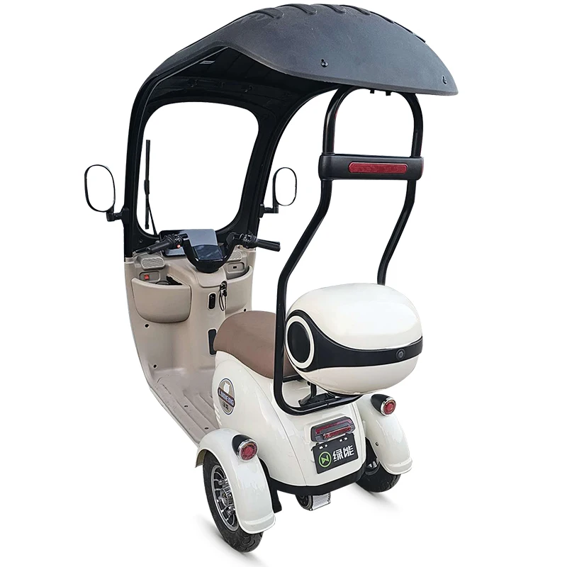 LVNENG factory manufactured Three Wheeler A7 60V battery self-designed adult fashion electric Tricycle moped motorcycle