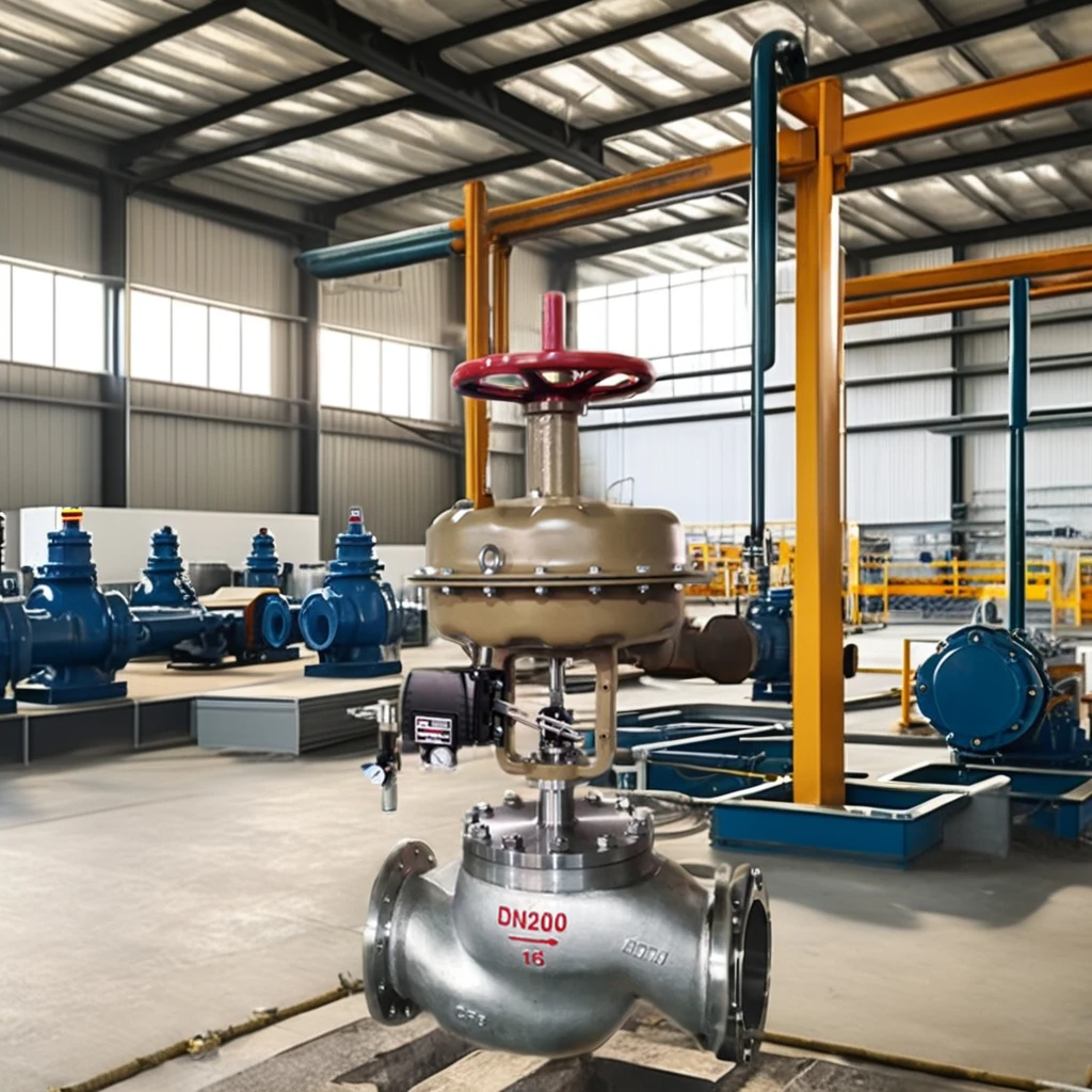 Pneumatic Safety Gas High Pressure Regulator Valve