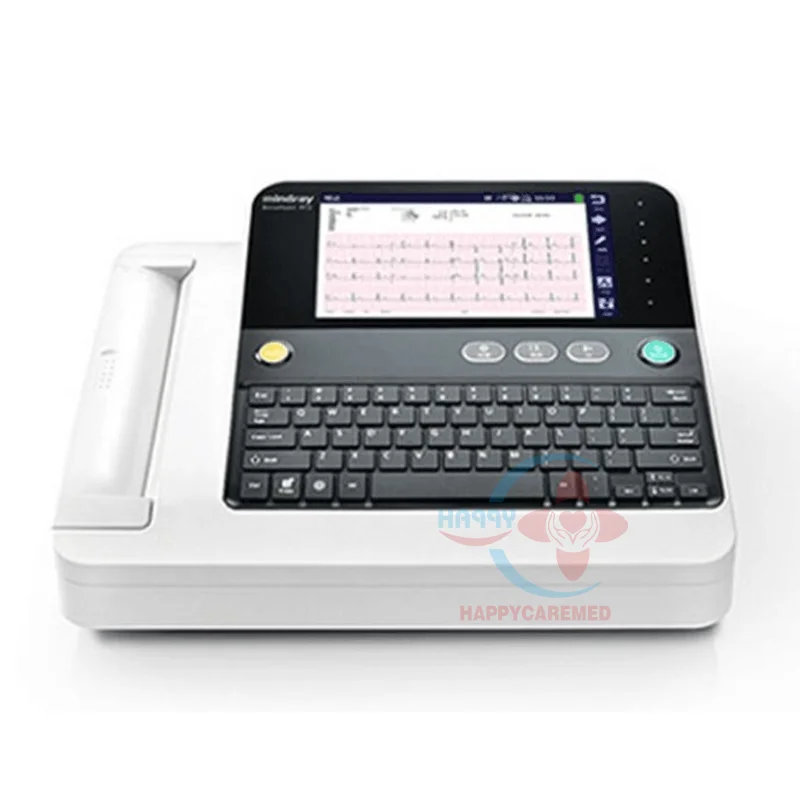 Mindray BeneHeart R12A ЭКГ машина 12-канальный портативный электрокардиограф домашний монитор