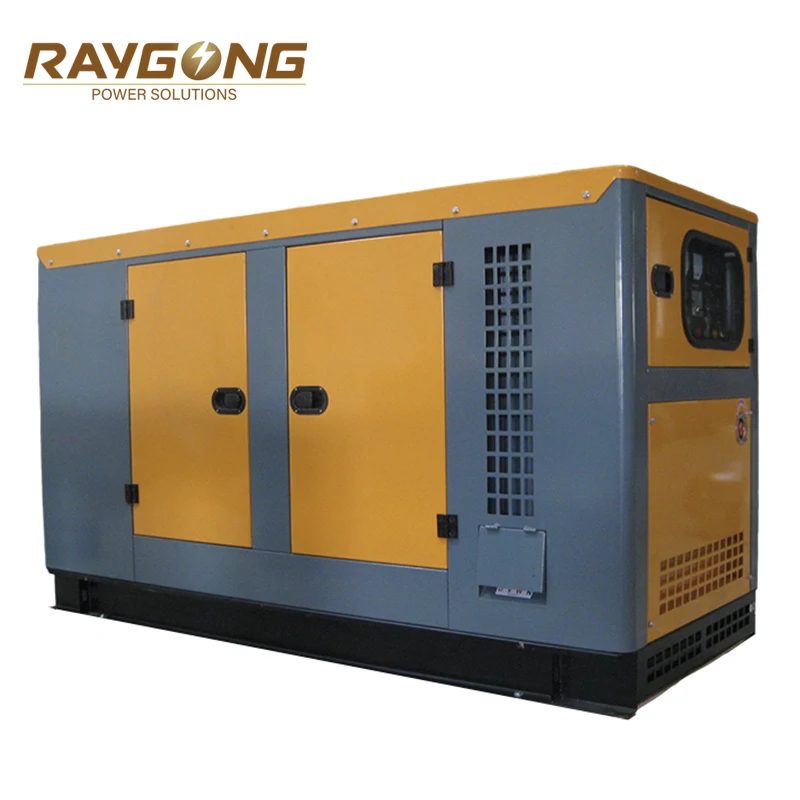 Industry Using Water Cooled 50KW 50KVA Super Silent generator 3 phase auto silent diesel generator whole house generator