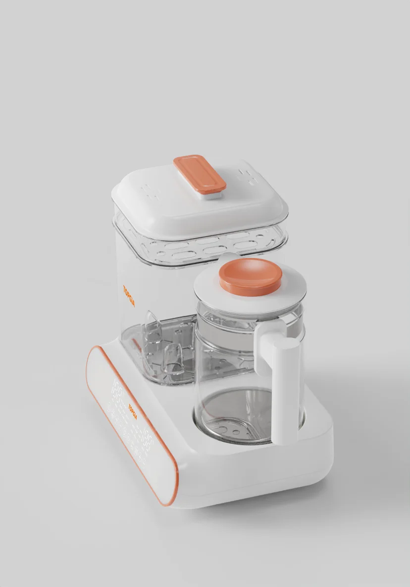 New Style Large Capacity Digital Baby Feeding Bottle Steam Sterilizer and Dryer