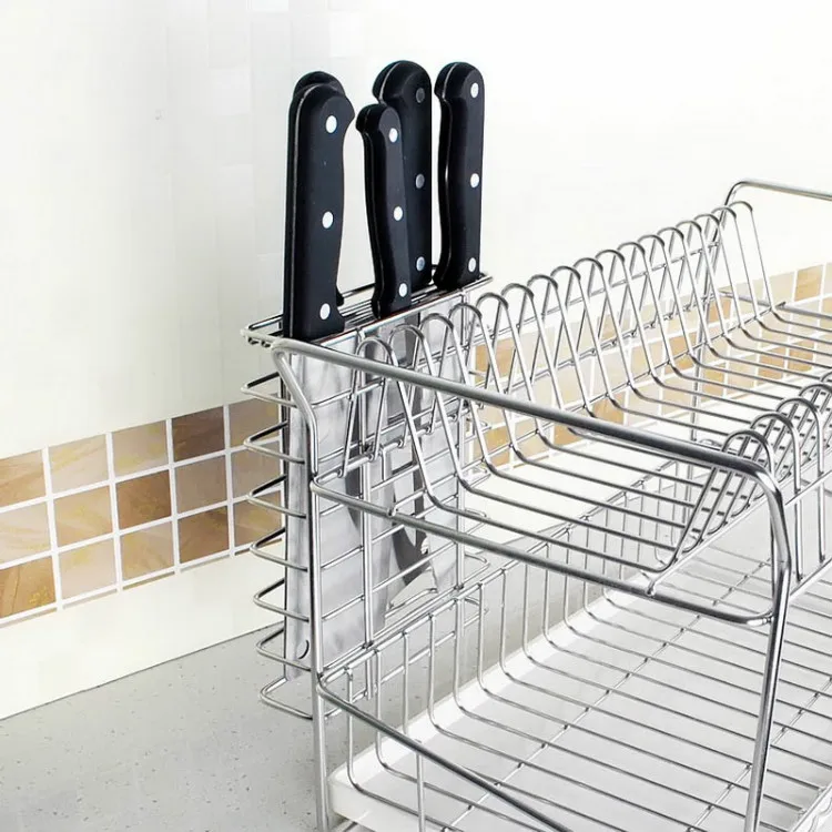 Kitchen utensils stainless steel knife holder hanging metal knife holder