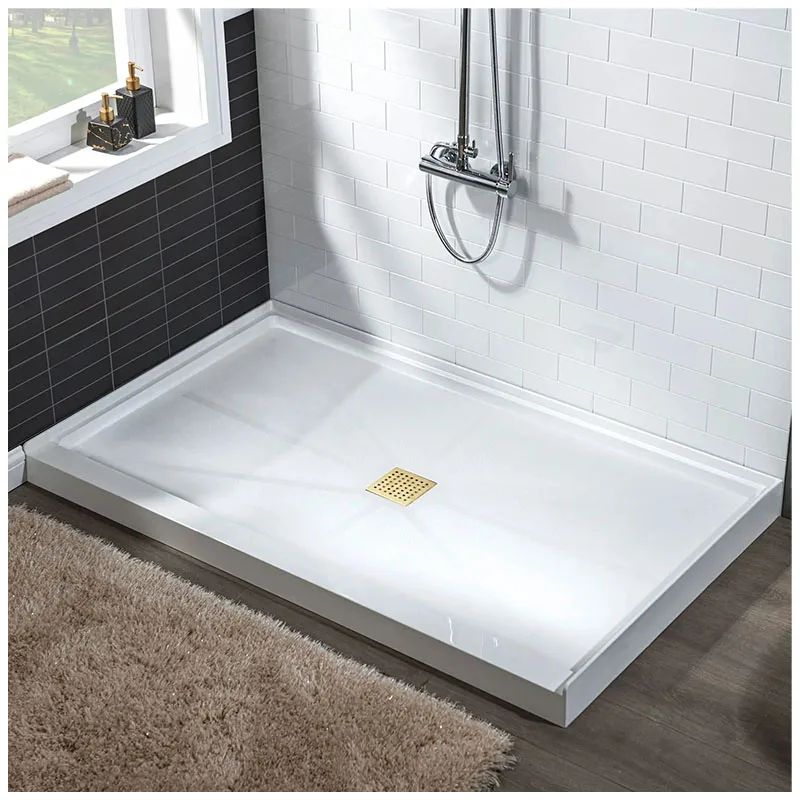 Современный гостиничный душевой поддон из стекловолокна SMC душевая кабина для душевых кабин