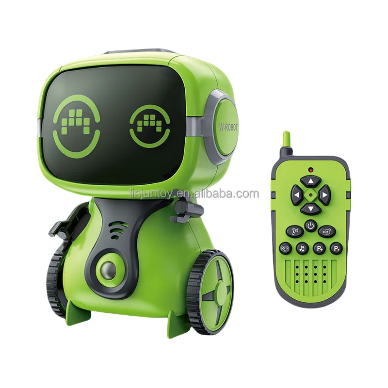 Children 2.4G remote control robot educational electric sound and light dialogue early education programming robot boy toy gift
