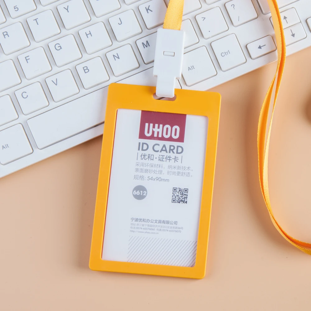 2022 Super quality durable colorful employee ID card holder