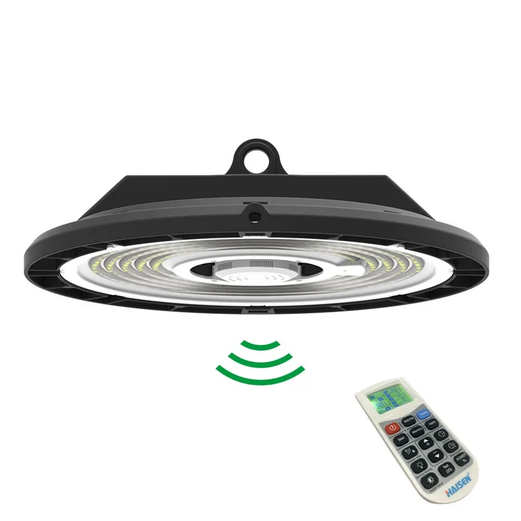 Warehouse Lighting Led Microwave Sensor 140lm/w High Bay Light 100W 150w 200W IP65 Led High Bay Light