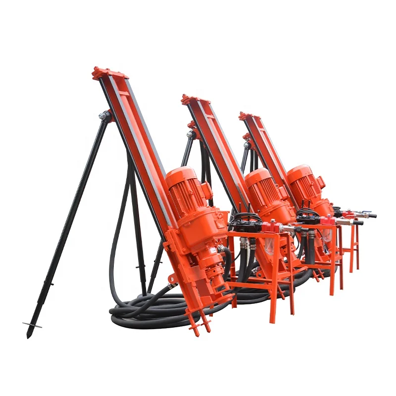 Буровая установка KQD70/100/120 портативная пневматическая дрель