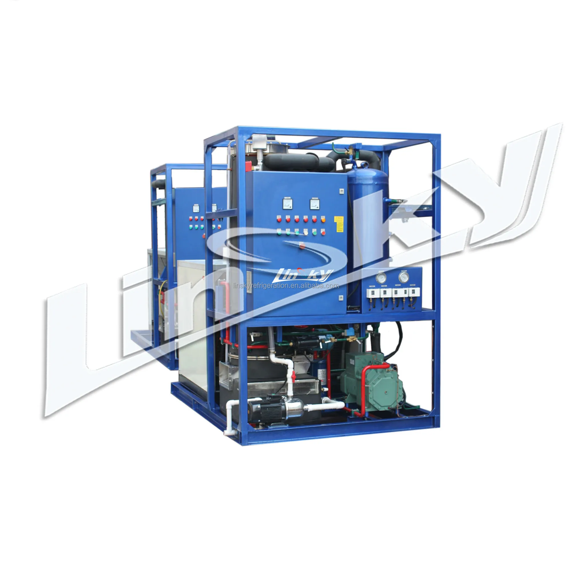 Indonesia tube ice machine 5ton tube ice machine