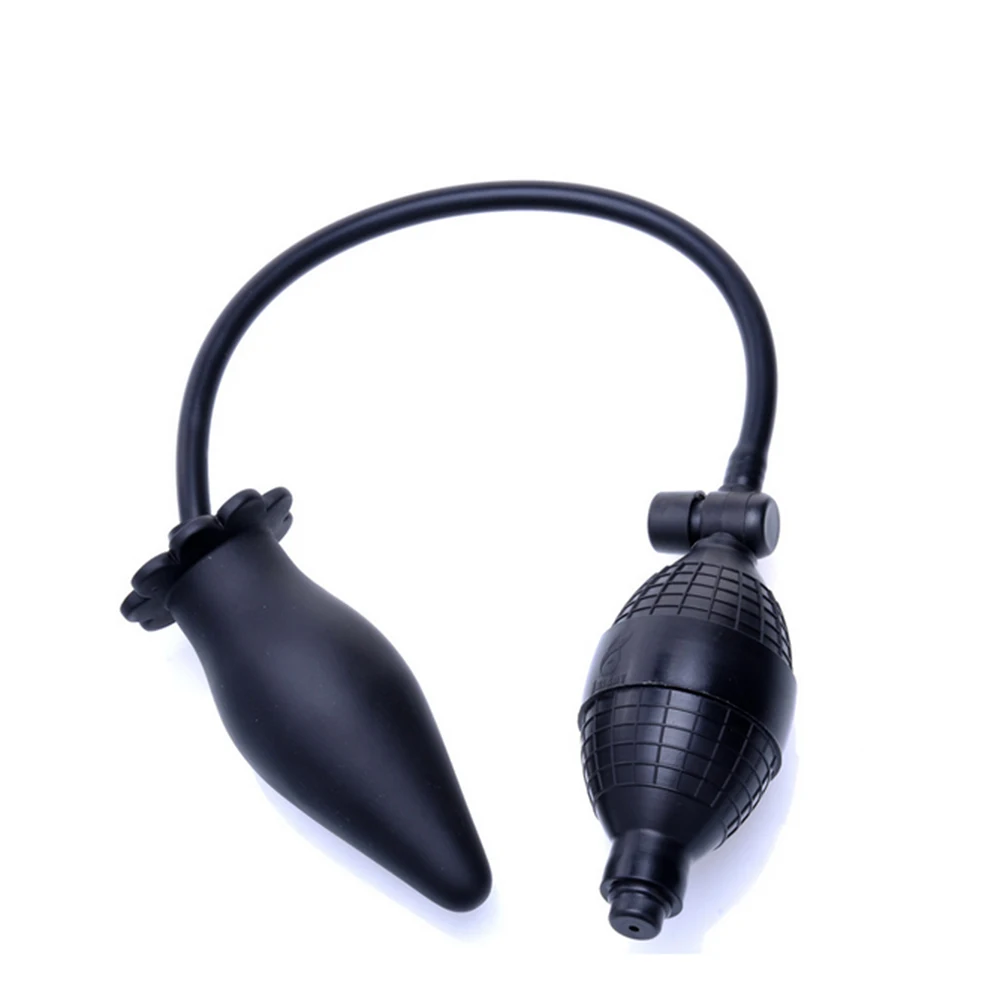 New Arrival Sex Toys Manufacturer Big Real Inflatable Anal Plug Penis Dildo for Man Masturbation