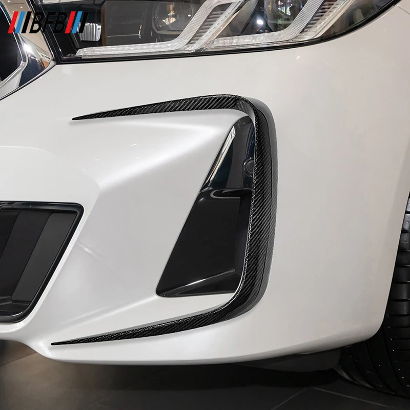 BFB Real Dry Carbon Fiber Exterior Trim Front Bumper Vents Cover Carbon Fiber For Car For BMW 6 Series GT G32 2021+