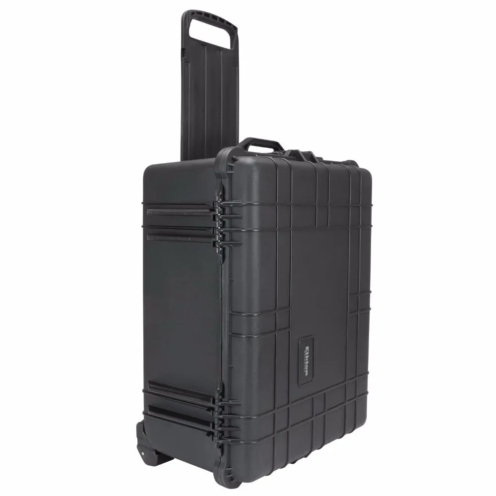 Waterproof Plastic Hard Trolley Protective Tool case Equipment Box