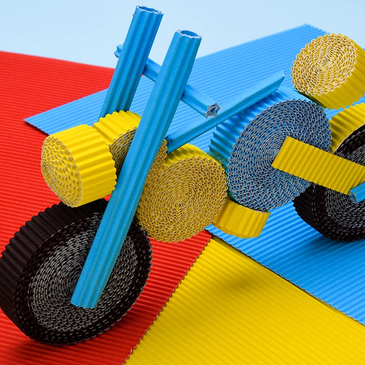 Plain colour 50*70 Corrugated art paper&paperboard