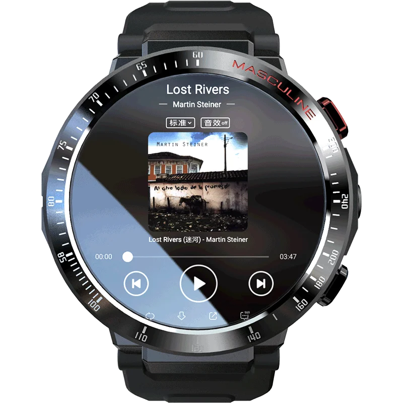 Мужские смарт-часы с камерой 1 6 дюйма GPS Wi-Fi