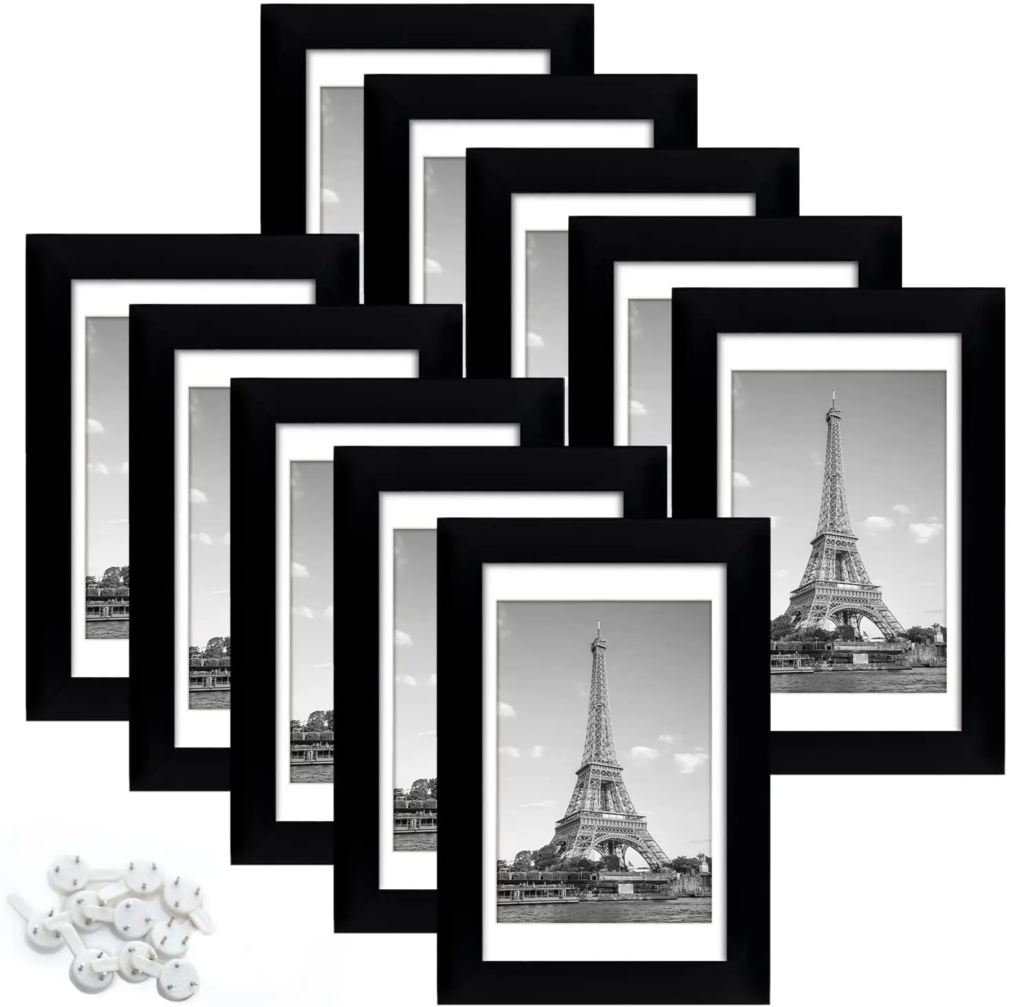 Multi Paper Photo Frames Collage for Wall or Tabletop Display A3 Photo Frames