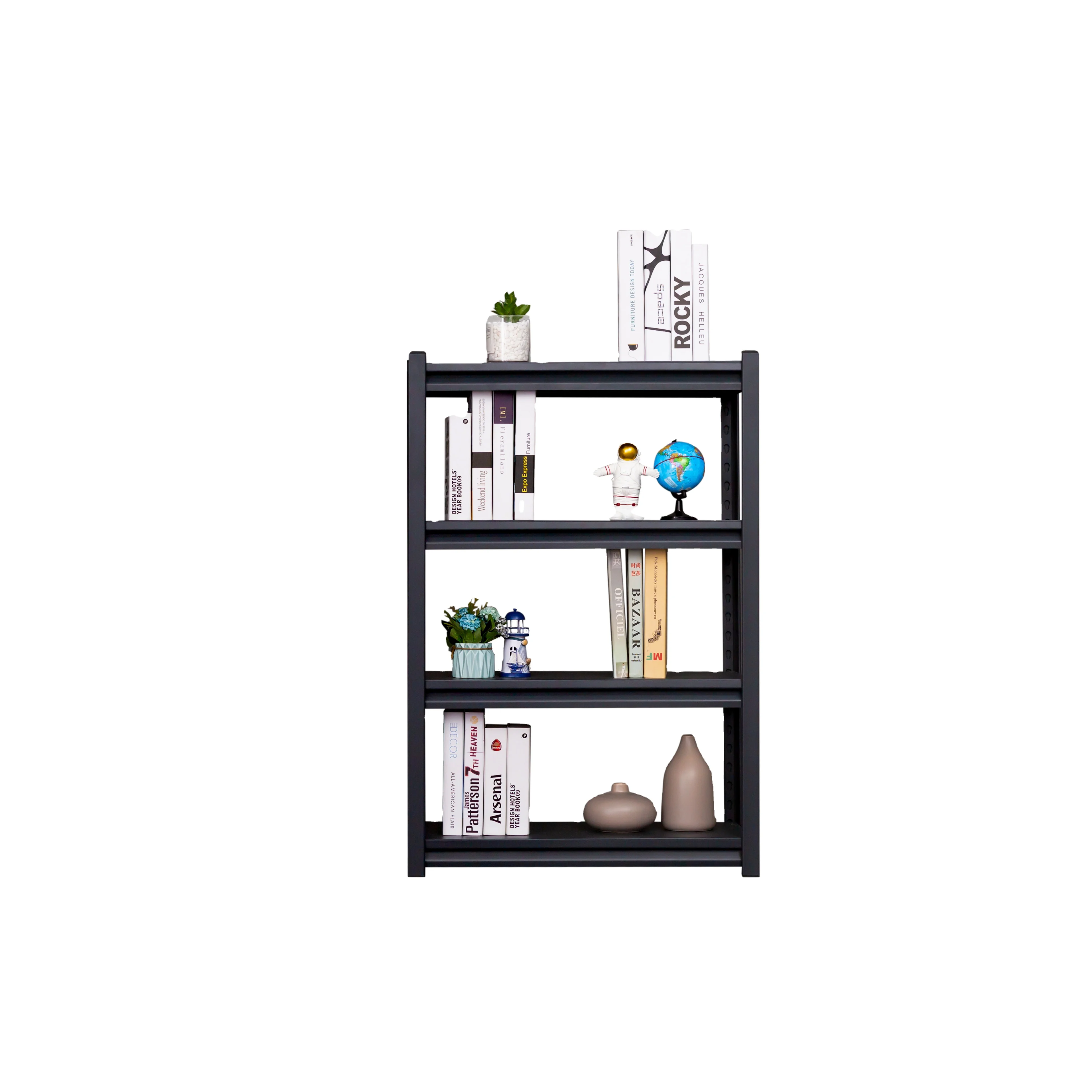 
Metal 4 Tier Storage Rack for Home Storage industrial shelving rack 