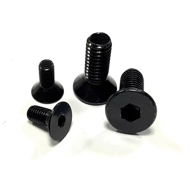 10.9 Grade Alloy Steel Black Flat Head All Hexagon Socket Screw