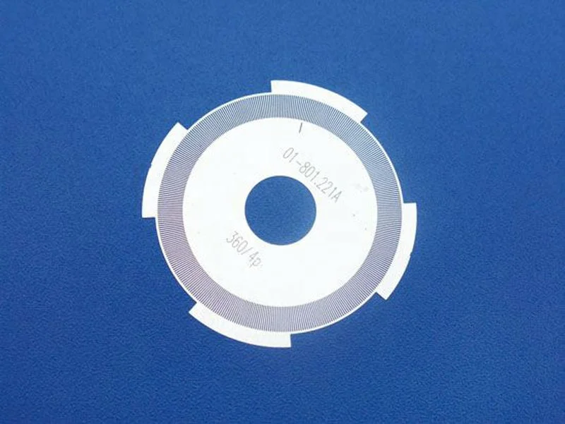 High accuracy rotary encoder, optical rotary encoder disks