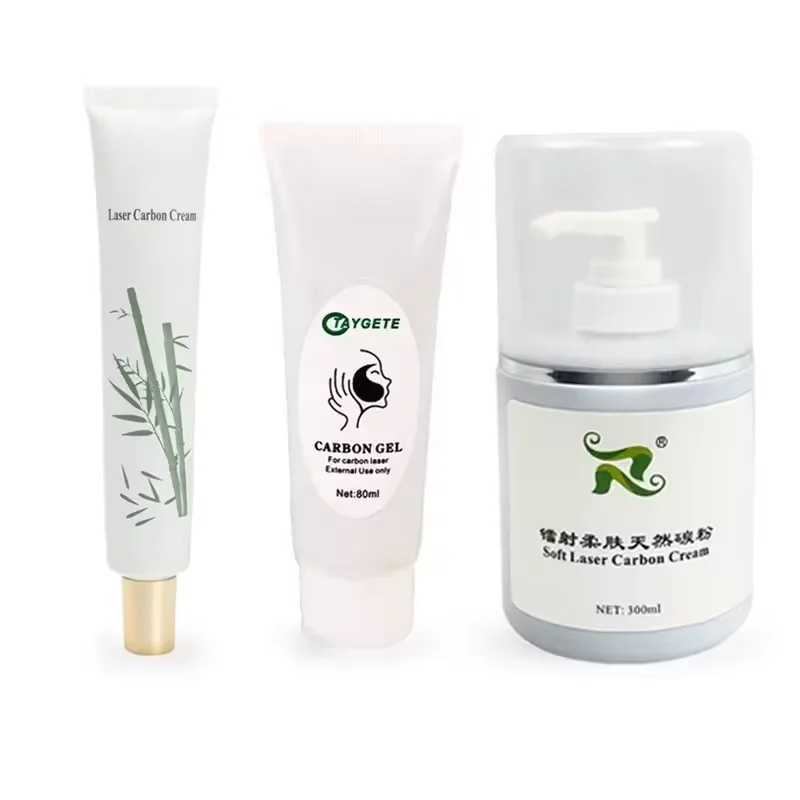 Hot Sale Black Carbon Gel Nd Yag Laser Peeling Black Gel Skin Refresh Skin Moisturizing Skin Repair Acne Treatment