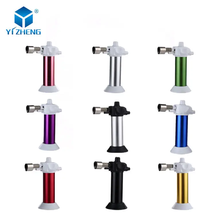 Custom Windproof Butane Gas Refill Jet Flame Mini Kitchen Cooking Lighter Torch