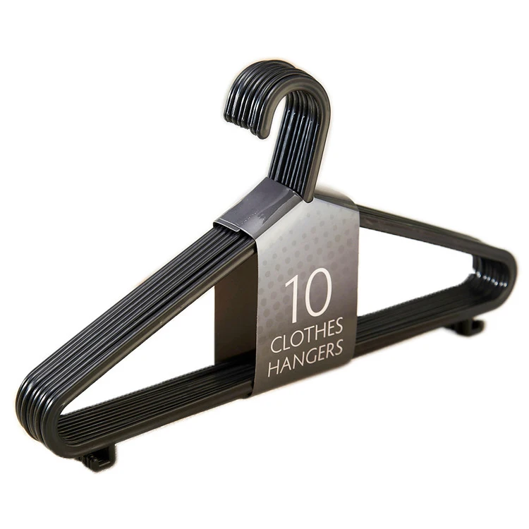 Wholesale Custom Multi-functional Plastic Hanger Plastic Pants Dress Jeans Clothes Coat Plastic Hangers