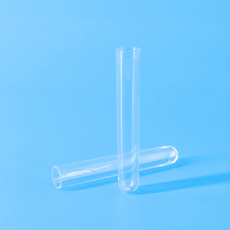 Disposable Laboratory Glass Test Tube Round Bottom without cap OEM available