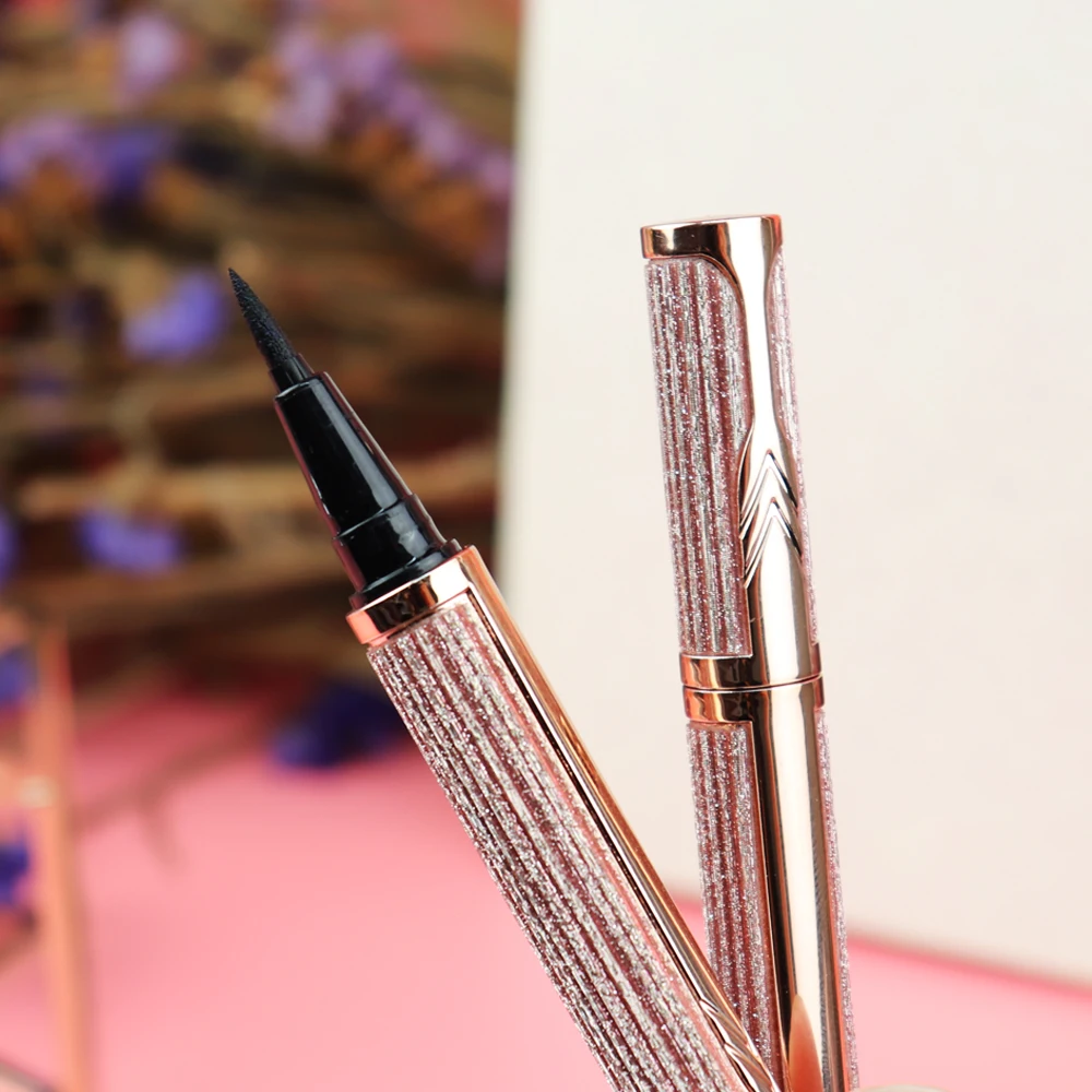 Wholesale High Quality Hot Sale Beauty shiny eyelash  Lasting Pigment mascara popular liquid eyeliner pencil liner