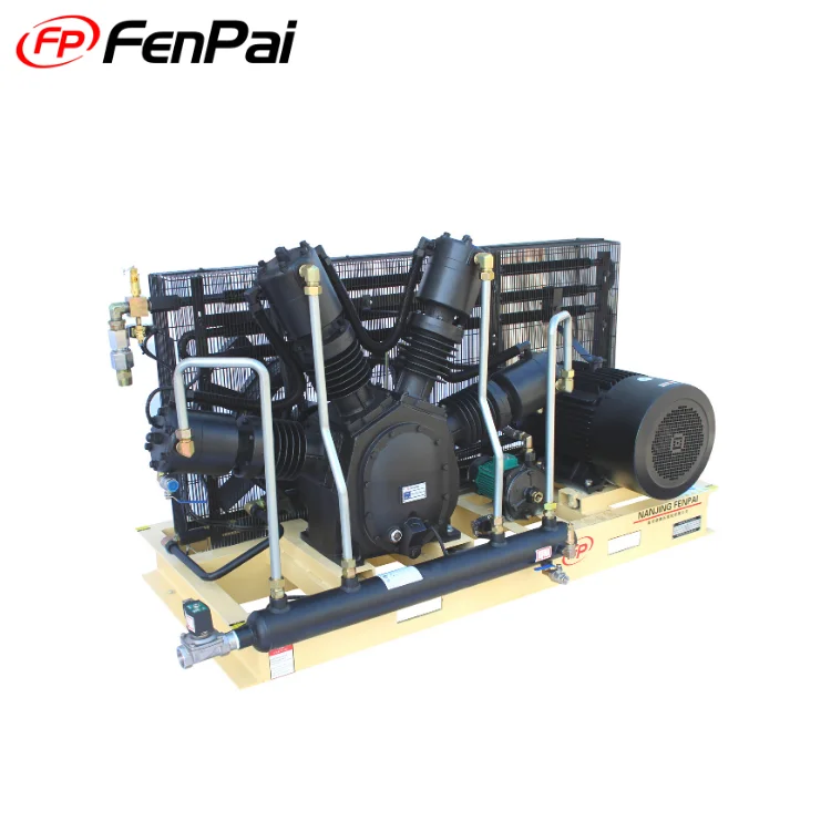 30bar high pressure air compressor fenpai booster compressor water cooler compressor
