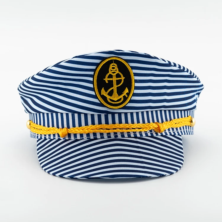
White Navy Marine Yacht Boat Ship Hat Sailor Navy Captain Hats 