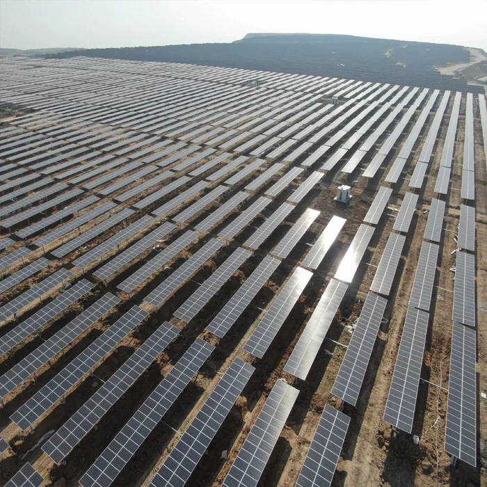 Low price high quality Ground kit grid system flat single axis pv tracker solar system