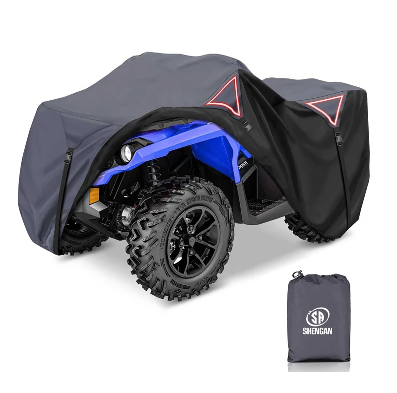 Всепогодная защита четырехъядерный чехол 4 Wheeler аксессуары водонепроницаемый 190T 210D 300D ATV для Honda Polaris Yamaha