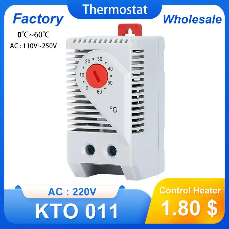 KTS 011 Small Compact Mechanical Thermostat Digital Temperature Controller