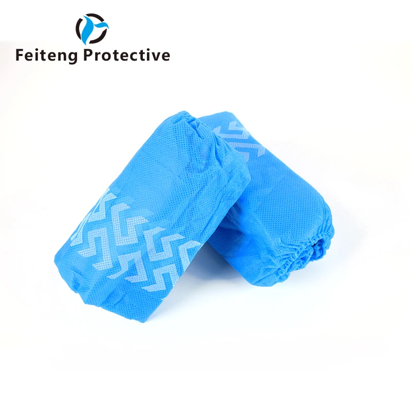 Disposable Non Woven Anti-water Shoe Cover Medical Non Slip Shoe Covers