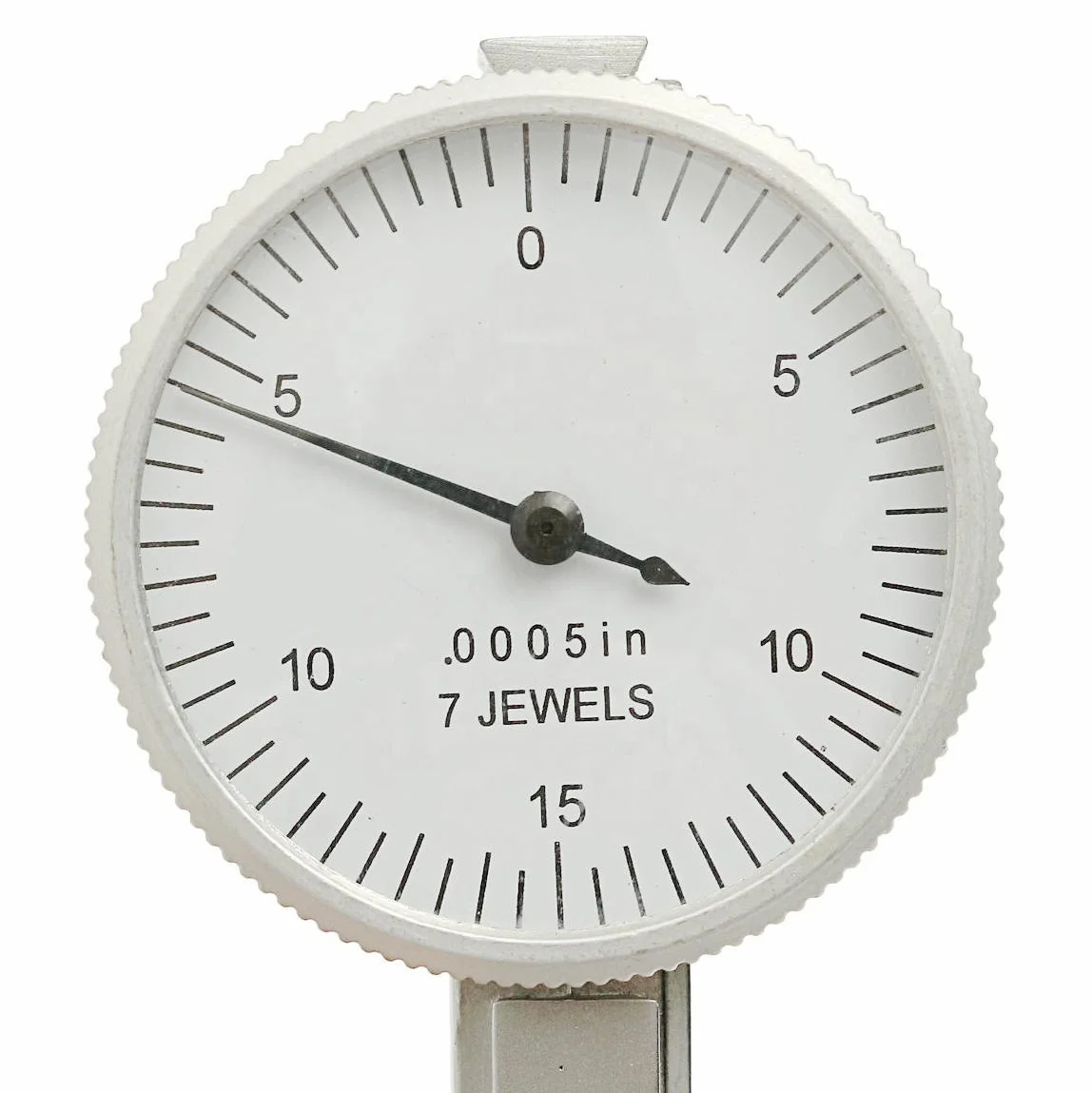 
0.030 inch with graduation 0.0005 inch 0-15-0 with 2 Clamps Dial Test Indicator Gauge 