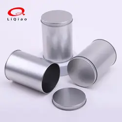 Manufacturers Customizable Embossing Flat Cover Tea Gift jar Tinplate Box Metal Packaging Coffee Bean Tin Can