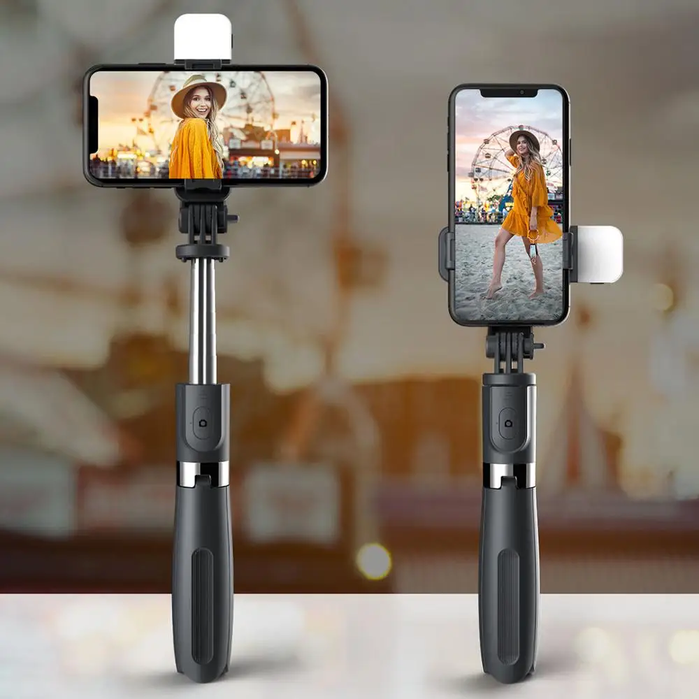 Selfie Stick Mini Light Cell Phone Holder selfie stick tripod light for YouTube Video