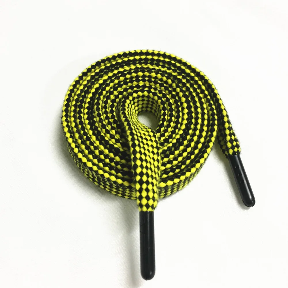 custom fashion good quality flat green yellow shoe lace metal ends aglet tips with custom logo