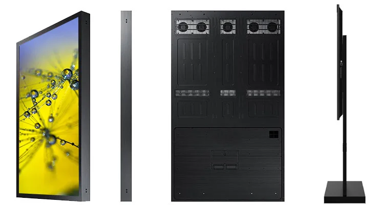 55 inch indoor Low Power Bus Station Display LCD Screen Digital Signage Advertising media player  For Display