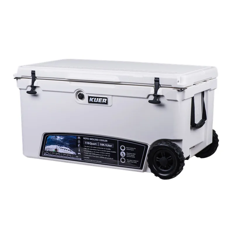 100L big heavy duty fishing water tank camping ice box roto cooler box