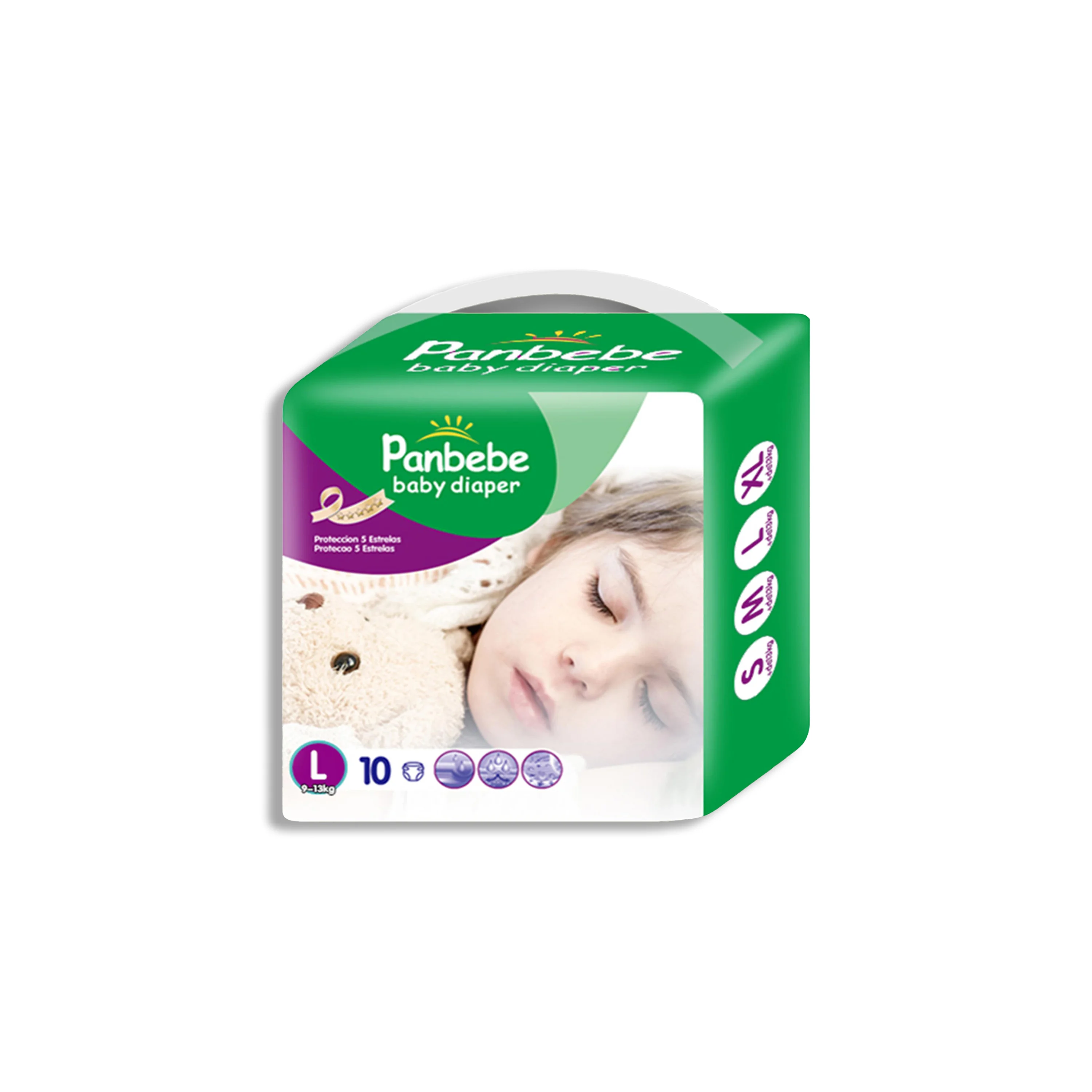 Высококачественные мягкие и дышащие детские подгузники для новорожденных, одноразовые детские подгузники из Танзании