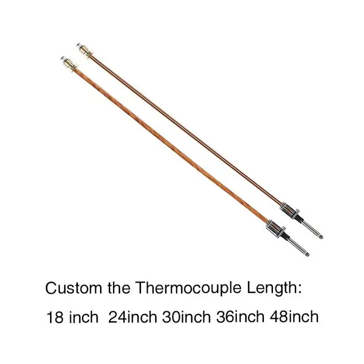 Thermostat gas oven thermocouple