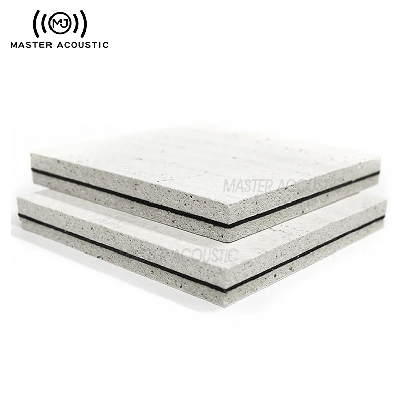 Master Acoustic Shock-absorbing Noise Reduction Board Soundproofing Damping Acoustic MGO Wall Panels Cinema Club KTV