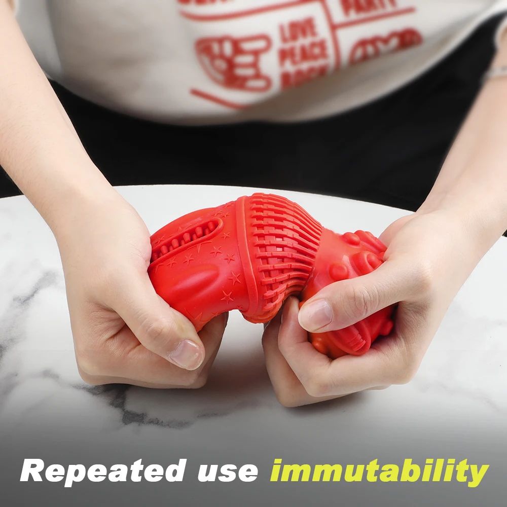 Dog Toys 2021 New Pet Product Eco Friendly Natural Rubber Indestructible Interactive Treat Dispenser pet dog chew toy rubber