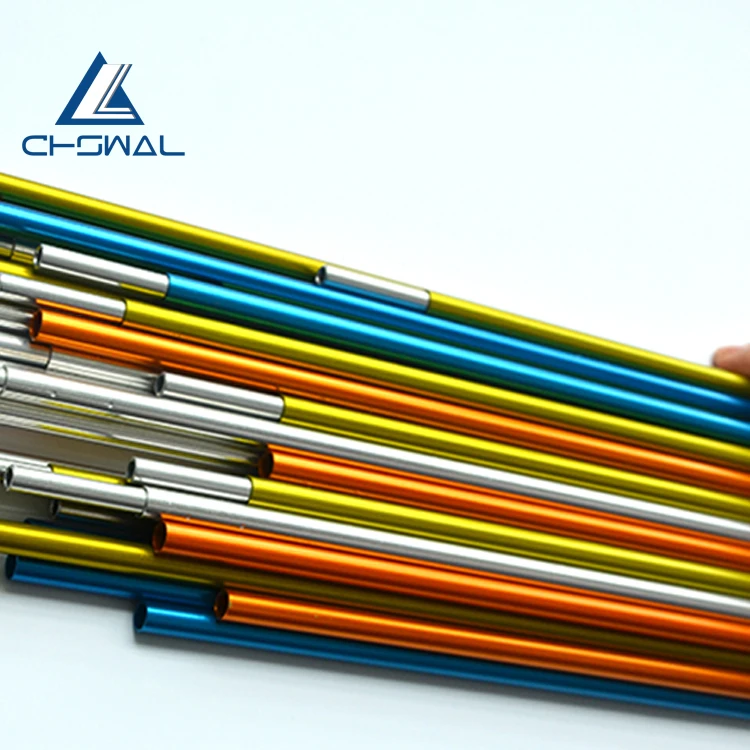 7001 t6 tent pole anodized aluminum tent